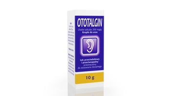 OTOTALGIN 200 mg/g krople do uszu, 10 g