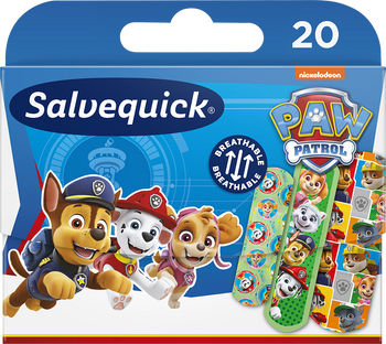 Plastry SALVEQUICK Psi Patrol, 20 sztuk