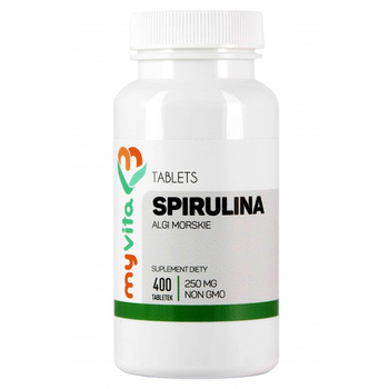 MyVita Spirulina, 400 tabletek
