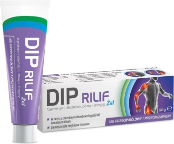 DIP RILIF (50 mg + 30 mg)/g żel 50 g