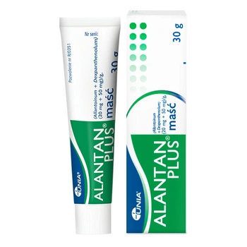 ALANTAN PLUS (20 mg + 50 mg)/ g maść 30 g