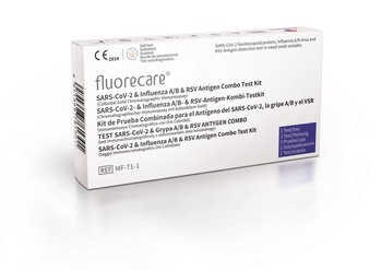 FLUORECARE Test Combo: Sars-Cov-2 & Grypa A/B & RSV Antygen