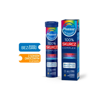 Plusssz 100% Skurcz Complex x 20 tabletek musujących