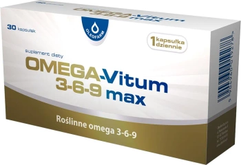 Omega-Vitum 3-6-9 Max, 30 kapsułek