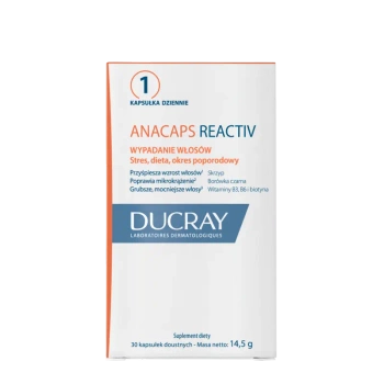 Ducray Anacaps Reactiv, 30 kapsułek
