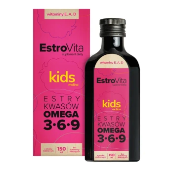 Estrovita Kids o smaku malinowym, 150 ml