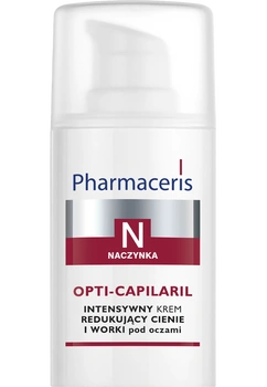 Pharmaceris N Opti-Capilaril Intensywny krem redukujący cienie i worki pod oczami, 15 ml