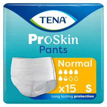 Tena Pants ProSkin Normal Rozmar S (65-85cm) Majtki chłonne, 15 sztuk