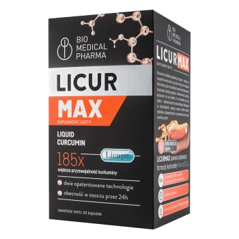 Licur Max, 60 kapsułek 