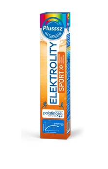 PLUSSSZ Elektrolity Sport, 24 tabletki musujące
