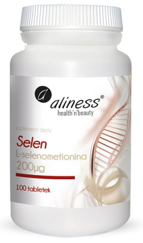 Aliness Selen L-Selenometionina 200 µg, 100 tabletek