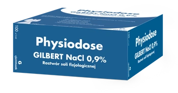 Physiodose Gilbert NaCl 0,9% Sól fizjologiczna Ampułki 5 ml, 100 sztuk