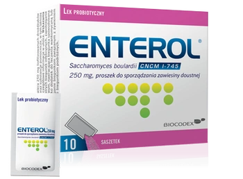 ENTEROL 250 proszek  10 saszetek