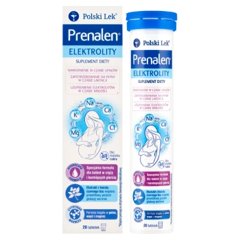 Prenalen Elektrolity, 20 tabletek musujących 