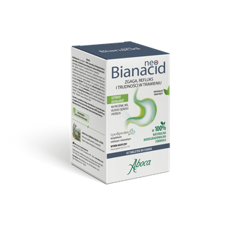 NEOBIANACID smak cytrynowy, 45 pastylek do ssania