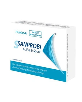 SANPROBI Active & Sport kapsłki 40 kapsułek