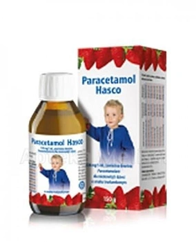 PARACETAMOL HASCO zawiesina o smaku truskawkowym, 150 g