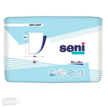 SENI SOFT SUPER Podkłady chłonne 60x90 cm x 5 sztuk