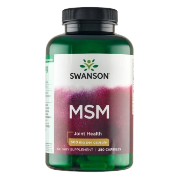 Swanson MSM 500 mg, 250 kapsułek