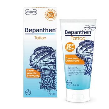 Bepanthen Tattoo Krem przeciwsłoneczny, 50ml