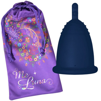 Me Luna Kubeczek menstruacyjny SPORT L Głęboki ocean z łodyżką