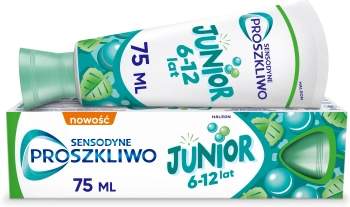 Sensodyne Proszkliwo Junior Pasta do zębów 6-12 lat, 75 ml
