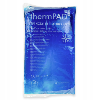 ThermPAD kompres żelowy zimno–ciepło z pokrowcem 21 × 38 cm