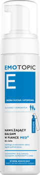 EMOTOPIC Nawilżający balsam w piance do ciała, 200ml 