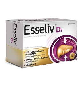 ESSELIV D3 x 50 kapsułek