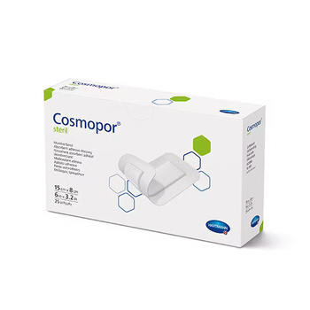 Cosmopor Steril 10 × 8 cm Jałowe opatrunki na rany, 25 sztuk