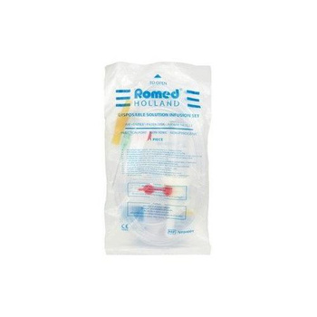 Przyrząd ROMED do przetaczania płynów infuzyjnych z igłą, 1 sztuka 