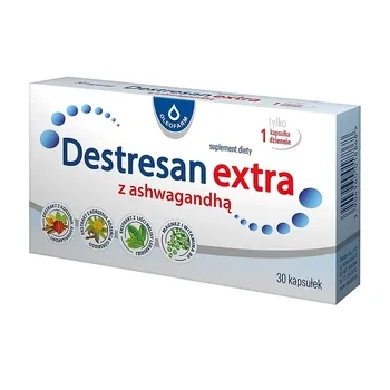 Destresan extra z ashwagandhą kapsułki twarde, 30 sztuk