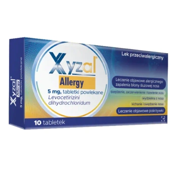 Xyzal Allergy 5mg, 10 tabletek powlekanych 