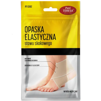 PANI TERESA Opaska elastyczna stawu skokowego S, 1 sztuka