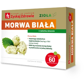 MORWA BIAŁA Zyskaj Zdrowie x 60 tabletek