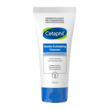 Cetaphil Delikatny żel oczyszczający do twarzy z peelingiem, 178 ml