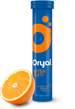 ORYAL After Party, 18 tabletek musujących