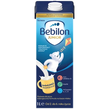 Bebilon Junior do picia Wzbogacona formuła mleczna 2-6 lat, 1 l