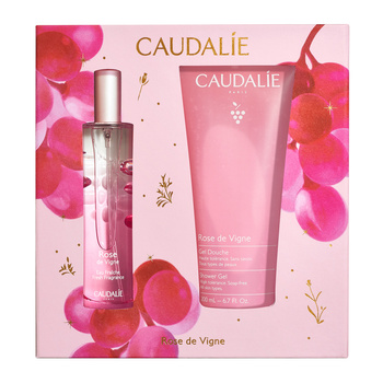 Caudalie Rose de Vigne Zestaw Woda Orzeźwiająca + Żel pod prysznic
