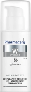 PHARMACERIS W MELA-PROTECT Nawilżająco-ochronny krem rozjaśniający przebarwienia SPF 50+, 50ml