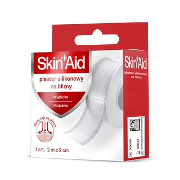 Skin Aid Plaster silikonowy na blizny 2m x 2 cm