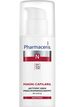 Pharmaceris N Magni-Capilaril Aktywny krem przeciwzmarszczkowy SPF 10 do twarzy, 50 ml