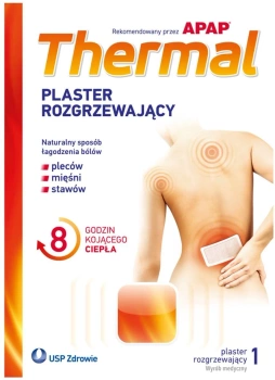 APAP Thermal plaster rozgrzewający, 1 sztuka