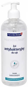 Novaclear HandsClear Żel Antybakteryjny, 500ml DATA WAŻNOŚCI: 28/02/2026