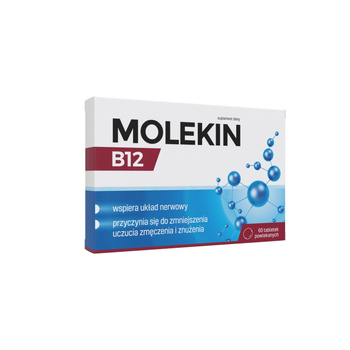 Molekin B12, 60 tabletek powlekanych 