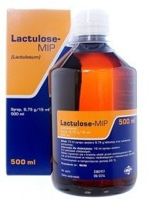 LACTULOSE-MIP syrop, 500 ml