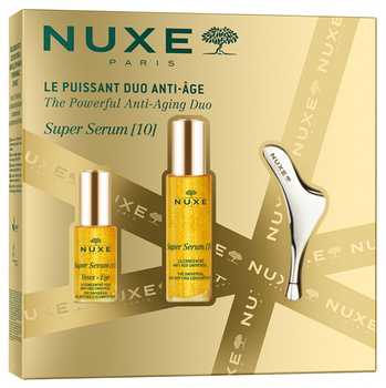 Nuxe Super Serum [10] Zestaw Serum do twarzy + Serum pod oczy + Masażer