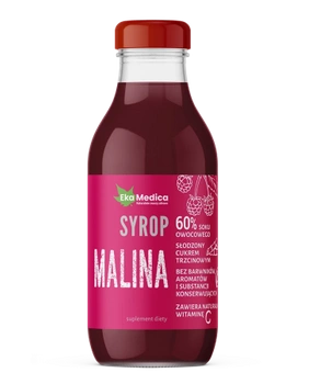 EkaMedica Syrop Malina z Witaminą C, 300ml