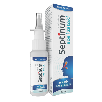 Septium Nos i Zatoki Spray do nosa, 30 ml