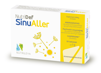 NutriDef SinuAller, 30 tabletek